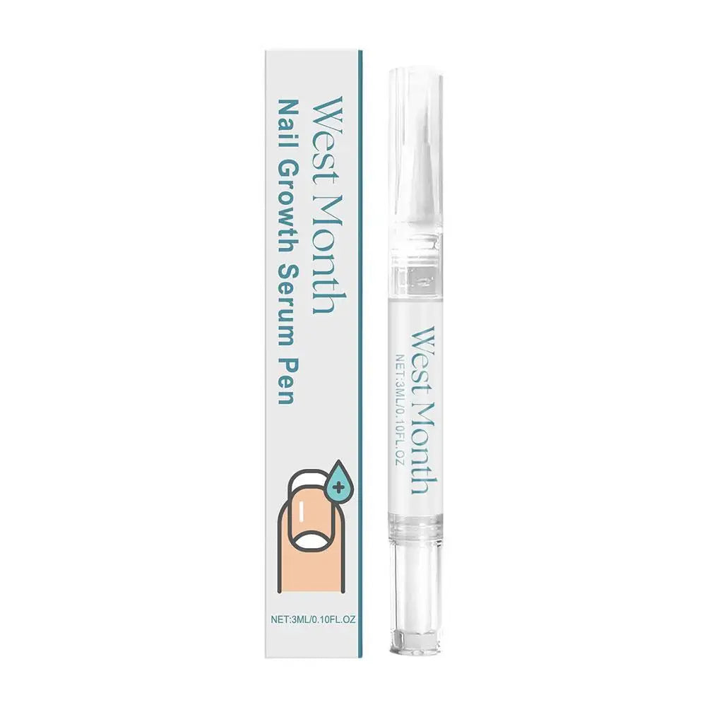 Nail Growth Serum Pen Cuticle Nutrition Solution Preventing And Nail Peeling Cracked Brittled Nail Care Dryness