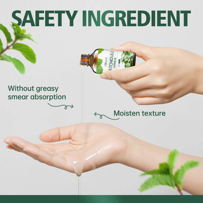 Patchouli Essential Oil | Hydrating & Moisturizing, Skin & Body Care, Natural Fragrance & Perfume | 100ml / 60ml / 30ml