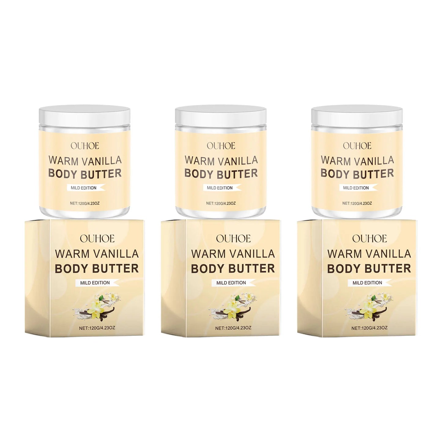 Exfoliating Body Scrub Vanilla Cuticle Soften Moisturizing Body Cleaning Dark Spots Correcting Exfoliate Dead Skin Remover Scrub