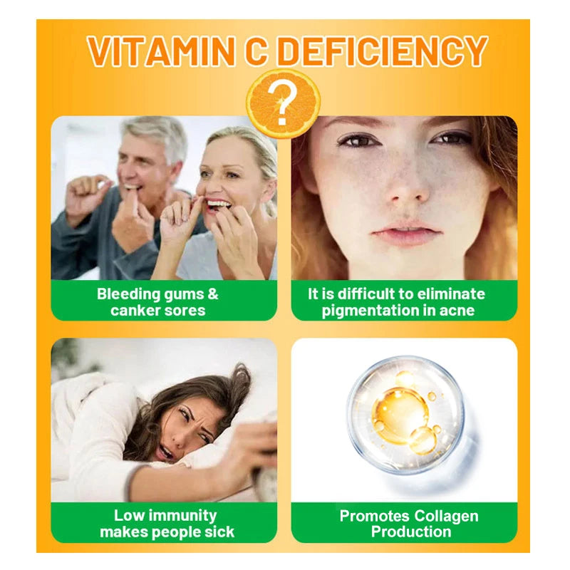 Kenofor | Vitamin C Immune Support Capsules | Collagen & Immunity Booster