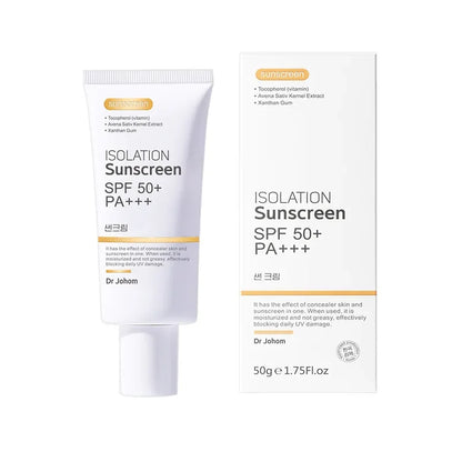 Sunscreen Cream SPF 50+ | Long-Lasting, Waterproof & Non-Sticky UV Protection | Moisturizing Sunblock for Face & Body