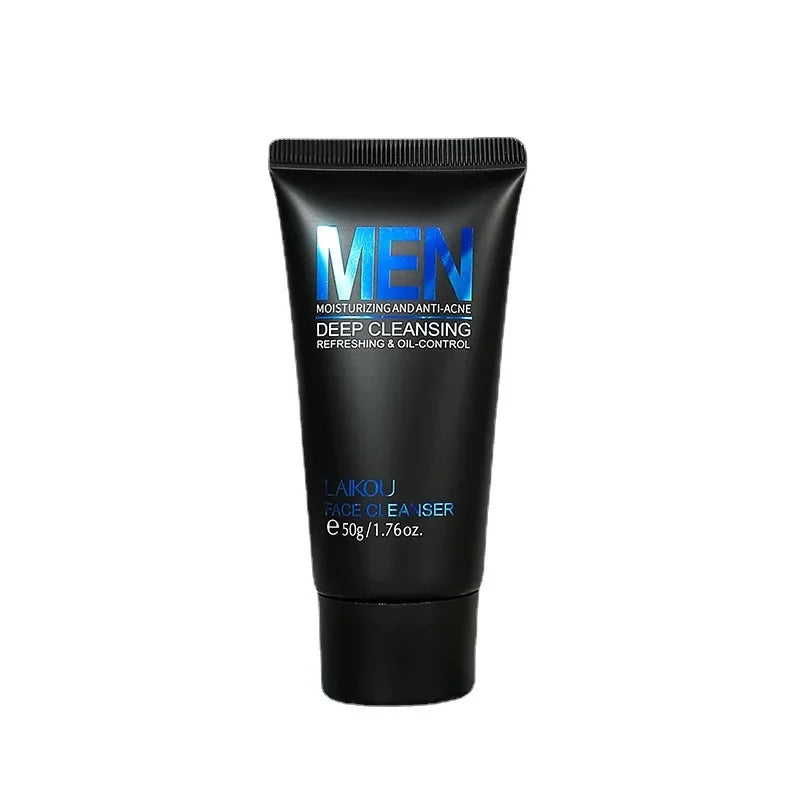 LAIKOU | Anti-Acne & Moisturizing Formula | Deep Cleansing & Oil Control for Men