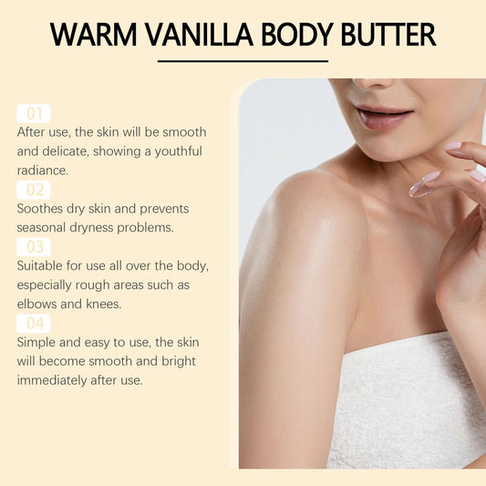 Exfoliating Body Scrub Vanilla Cuticle Soften Moisturizing Body Cleaning Dark Spots Correcting Exfoliate Dead Skin Remover Scrub
