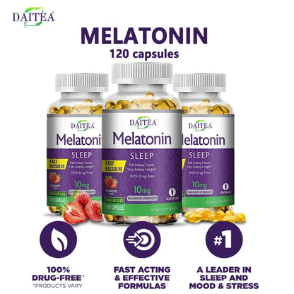 Daitea | Melatonin Sleep Supplement | Natural Sleep Support