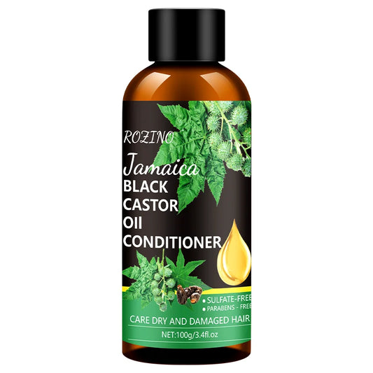 ROZINO Jamaica Black Castor Conditioner – 100g Moisturizing Treatment for Dry & Damaged Hair