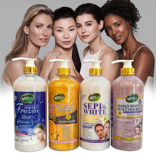 Turmeric Milk Sugar Scrub Body Wash Deep Cleansing Moisturizing Brightening Skin Tone Fading Spots Anti-Aging 1000ml Skincare