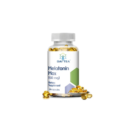 Daitea | Melatonin Capsules | Natural Sleep Support & Deep Restfulness