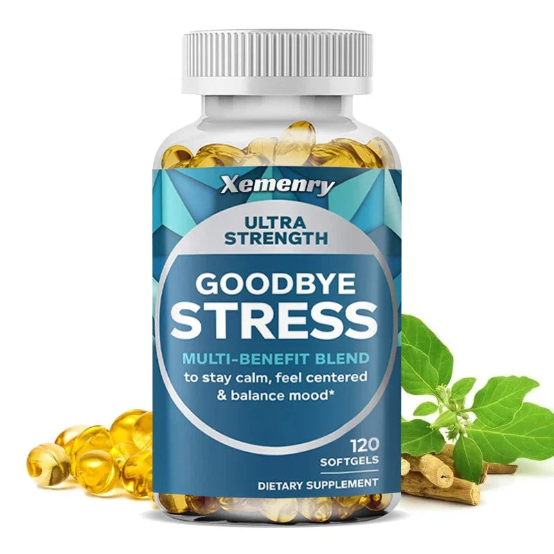 Xemenry | GABA L-Theanine Capsules | Stress Mood Relief