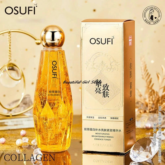 OSUFI Collagen Face Serum | Anti-Aging, Line-Smoothing & Whitening | Moisturizing & Firming Facial Essence | Beauty Skin Care | 30ml