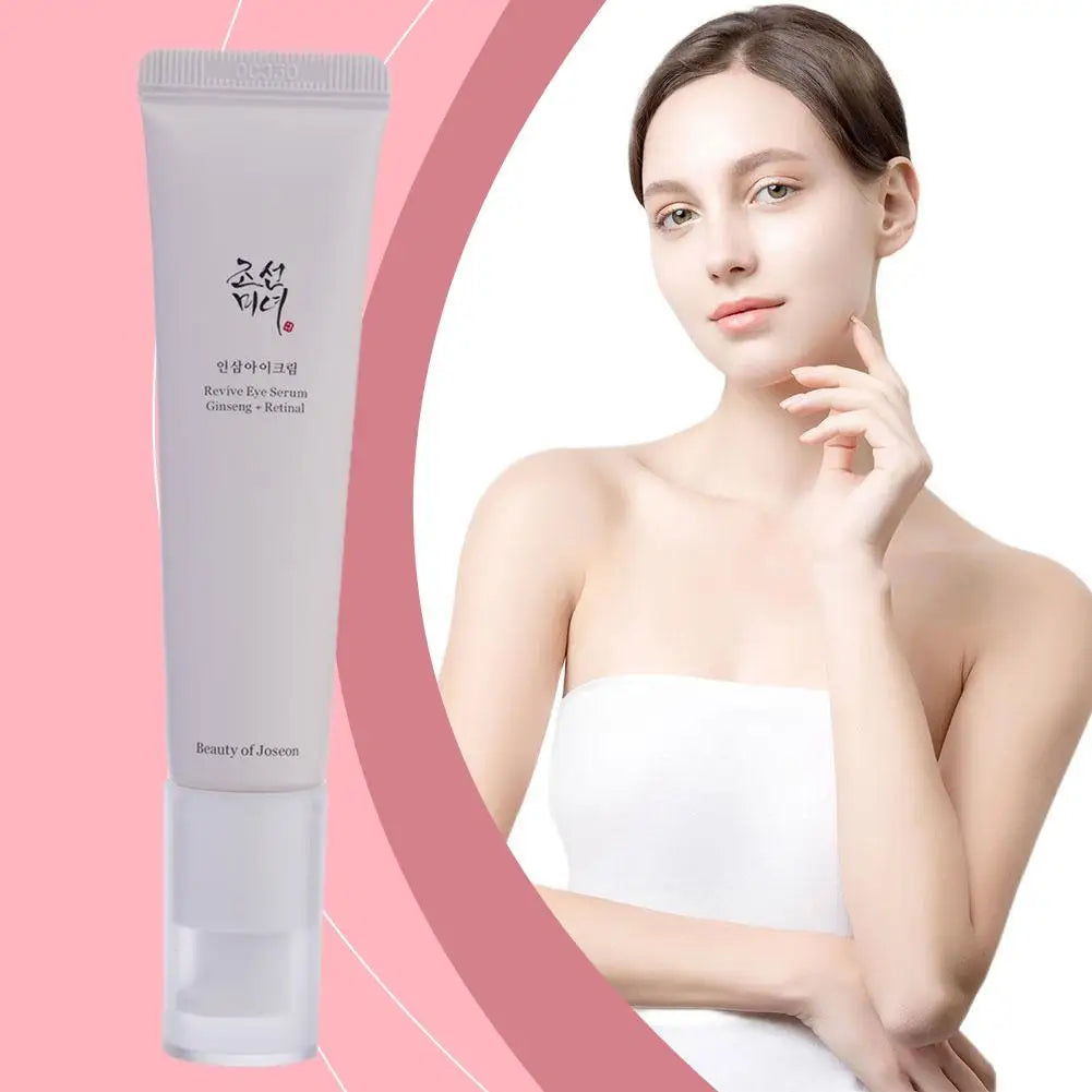 Rejuvenating Ginseng Eye Serum | Deep Nourishment, Long-Lasting Moisturizing, Korean Cosmetic for Women | 30ml