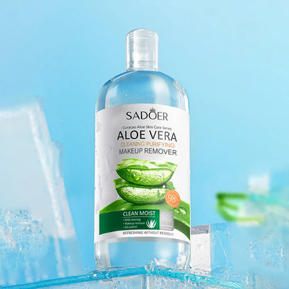 SADOER | Aloe Vera Makeup Remover | Gentle Cleansing & Skin Barrier Protection