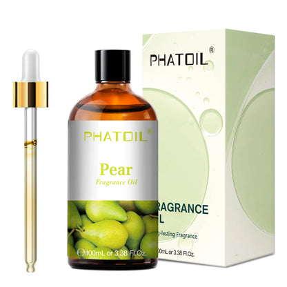 PHATOIL 100ml Aromatherapy Fragrance Oil Coconut & Vanilla Strawberry Cherry 2PCS/1PCS Aroma Oils For Diffuser Candle Making