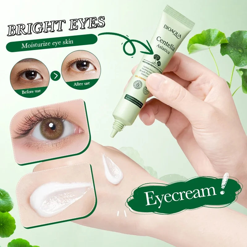 BIOAQUA | Centella Asiatica | Nourishing, Repairing, Hydrating & Firming Eye Cream | 20g