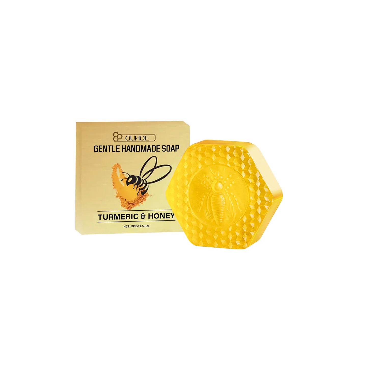 Fat Burning Soap Detox Weight Loss Anti Cellulite Slimming Body Belly Shaping Clean Moisturizing Tightening Turmeric Honey Soap