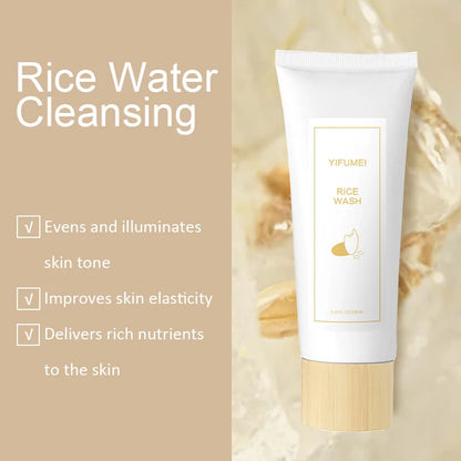 Yifumei | Rice Wash Cleanser | Gentle Cleansing & Deep Moisturizing