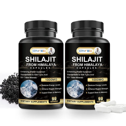 ByurWill Shilajit Himalaya Capsules | Energy Boost, Stamina & Immune Support