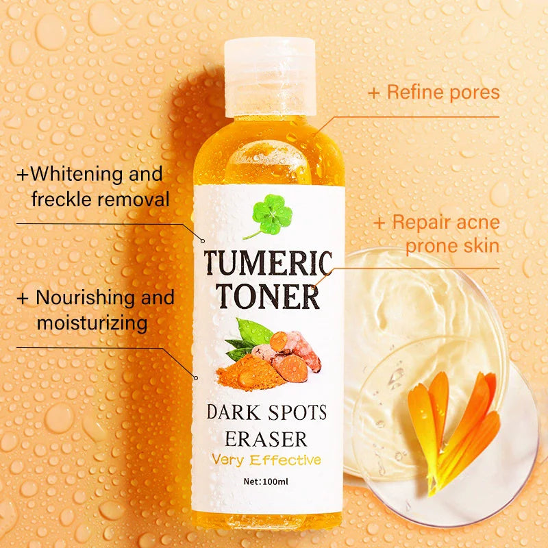 Turmeric Toner | Dark Spot Eraser | Brightening, Clarifying & Visible Results