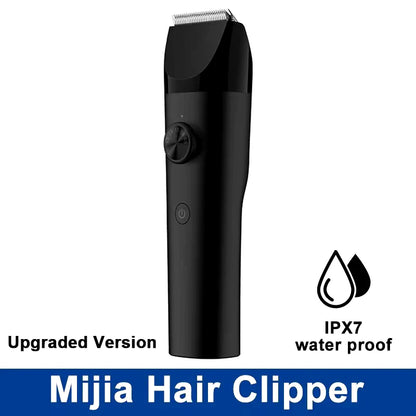 XIAOMI MIJIA Hair Trimmer Machine Hair Clipper1/2 IPX7 Waterproof Professional Cordless Men Electric Hair Cutting Barber Trimmer