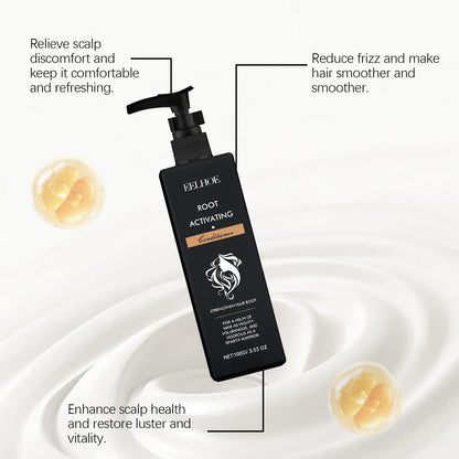 EELHOE Ginseng Conditioner Strengthening Hair Conditioning Moisturizing Treatment for Hair Root Activator Conditioner Hair Care