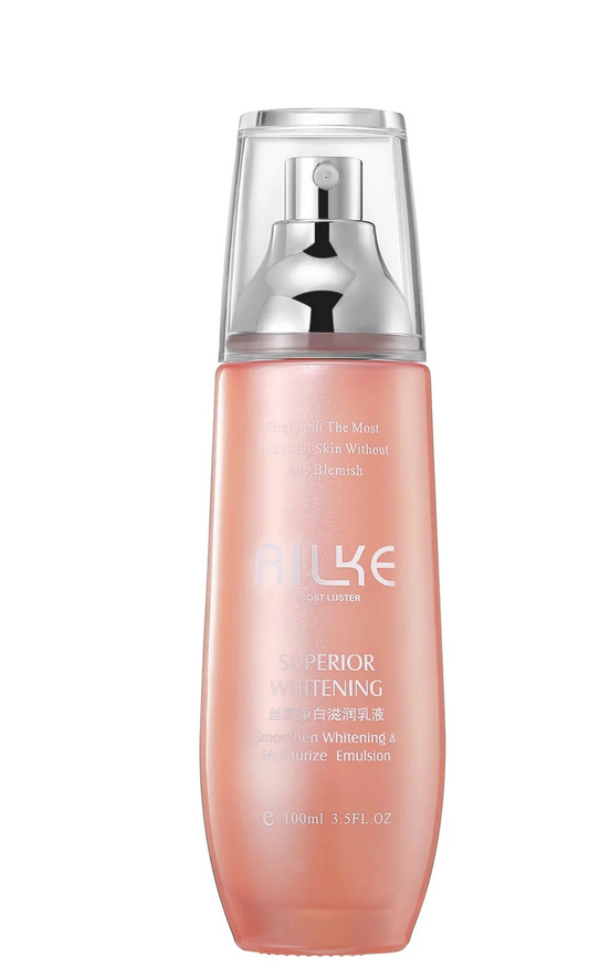 Ailke | Rosewater & Vitamin C Toner & Serum Duo | Brightening, Pore Care & Oil Control