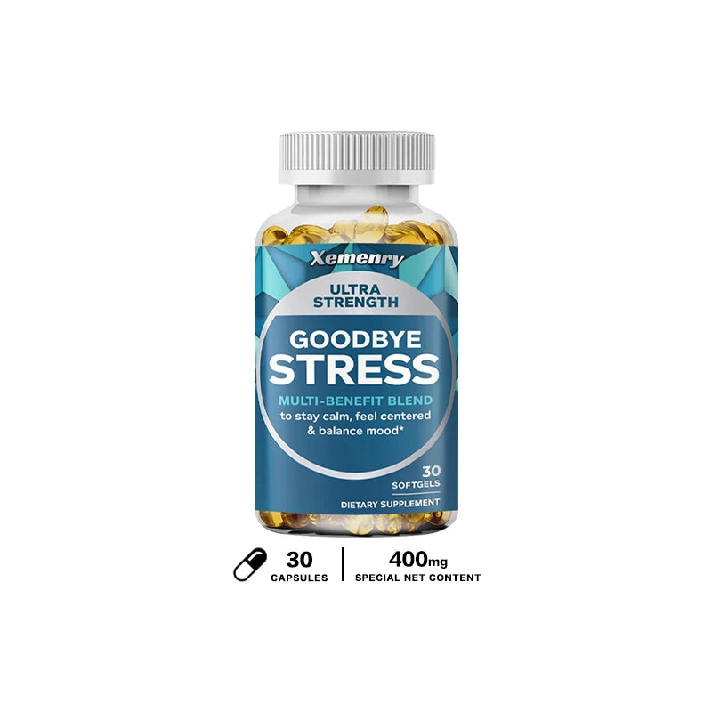 Xemenry | GABA L-Theanine Capsules | Stress Relief & Mood Balance Support