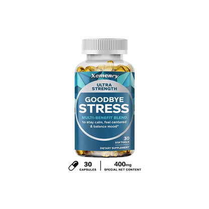 Xemenry | GABA L-Theanine Capsules | Stress Relief & Mood Balance Support