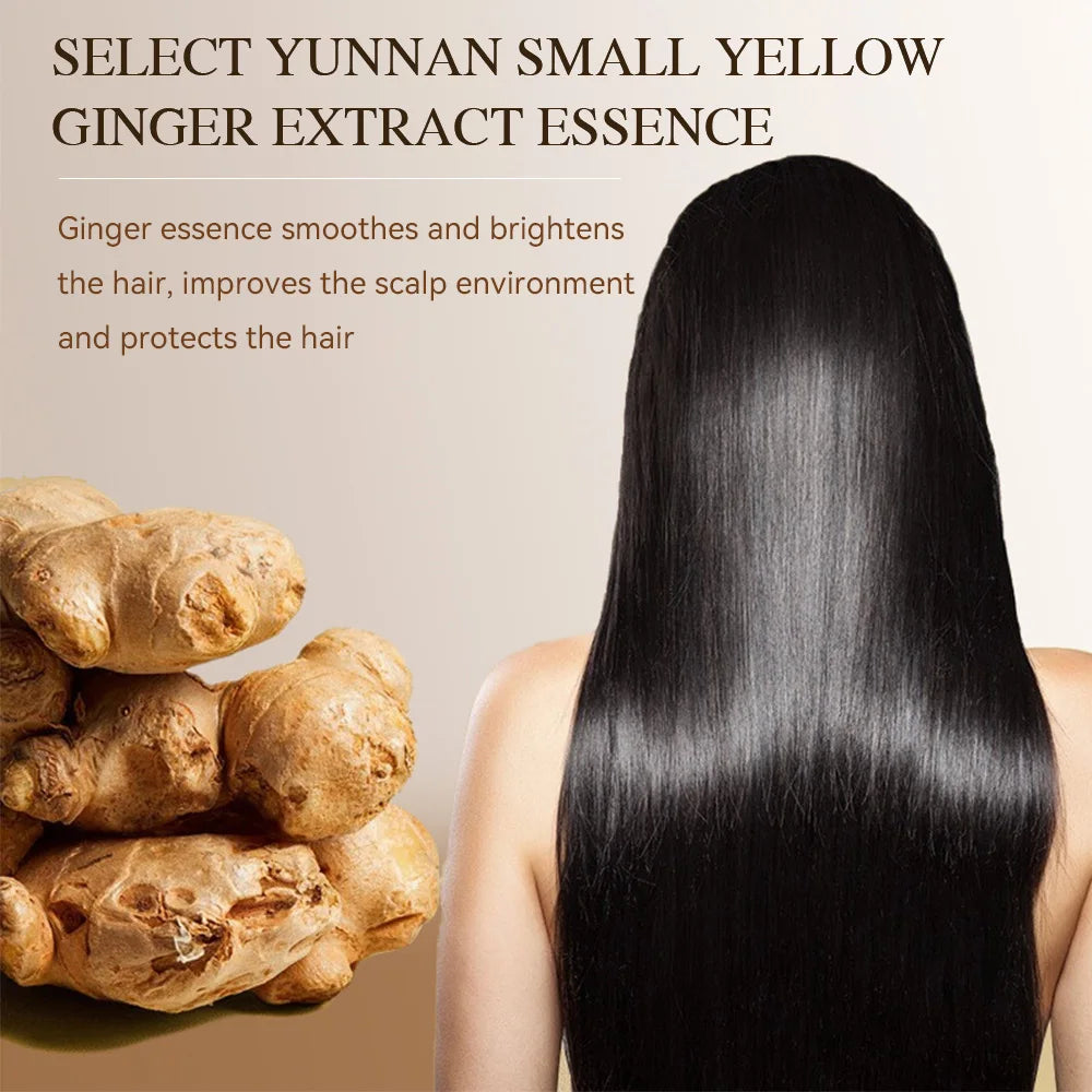 Ginger hair growth shampoo | Anti-Hair Loss, Strengthening & Damage Repair
