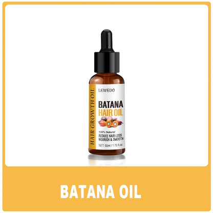 Pure Batana Hair Care Oil Thickening Spray Batana Hair Growth Spray 30ml Moisturizing Strengthens Hair Prevents Hair Loss Mask