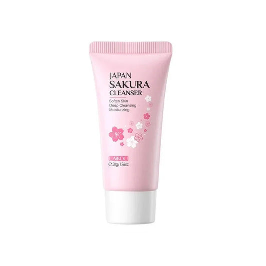Laikou | Japan Sakura Cleanser | Deep Cleansing, Moisturizing & Skin Softening Care
