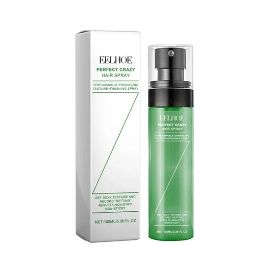 EELHOE Fluffy Volumising Hair Spray – 100ml Oil-Free Styling Mist for Firm Hold & Frizz Control