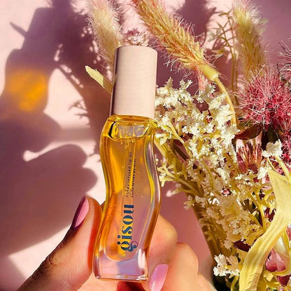 Gisou Original Moisturizing Lip Balm Lip Oil Gloss Care Of The Lips Benetitnt For Lips Plumping Exfoliating Plumping Gloss Oil