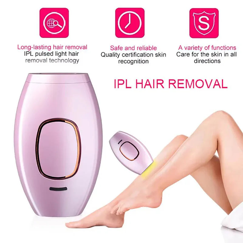 Body & Bikini IPL Hair Removal Device | 500,000 Flashes | Permanent Painless Home Use for Women