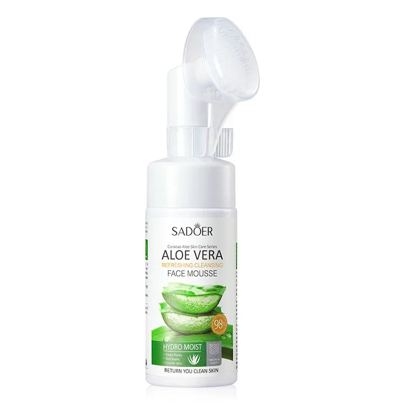 SADOER | Curacao Aloe Vera Face Mousse | Hydrating, Soothing & Skin Refreshing