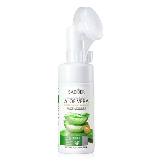 SADOER | Curacao Aloe Vera Face Mousse | Hydrating, Soothing & Skin Refreshing