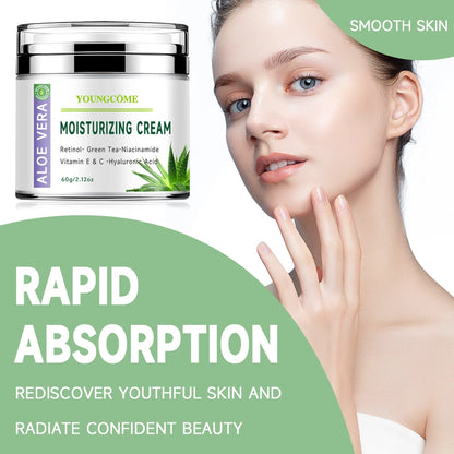 Youngcôme | Retinol, Green Tea & Niacinamide moisturizing cream | Hydrating & Brightening