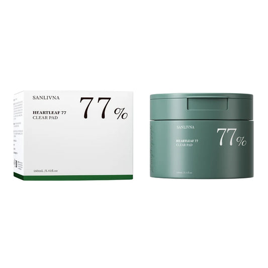 Heartleaf 77 Toning Pads | Moisturizing Pore Care with Centella & Heartleaf Extract | 160ml
