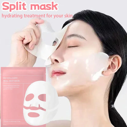 Bio Collagen Face Mask | Deep Hydration, Pore Tightening & Firming | Moisturizing, Nourishing & Brightening Skincare | 1/2/5/10pcs