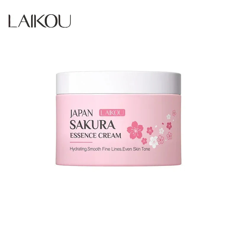 LAIKOU Japan Sakura Face Cream | Hydrating, Whitening & Oil Control | Smooths Fine Lines & Evens Skin Tone | 25g