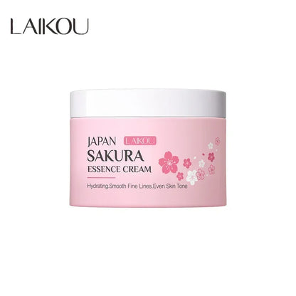 LAIKOU Japan Sakura Face Cream | Hydrating, Whitening & Oil Control | Smooths Fine Lines & Evens Skin Tone | 25g