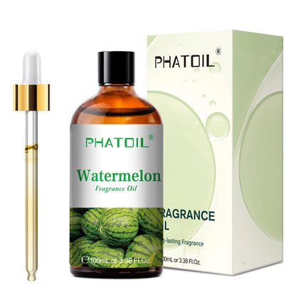 PHATOIL 100ml Aromatherapy Fragrance Oil Coconut & Vanilla Strawberry Cherry 2PCS/1PCS Aroma Oils For Diffuser Candle Making