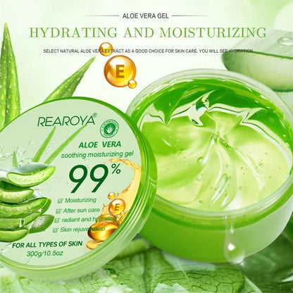 Aloe Vera Serum Aloe Vera Moisturising Serum Nourishing Sunburn Soothing and Moisturising Skin, Sun Care and Balancing Skin