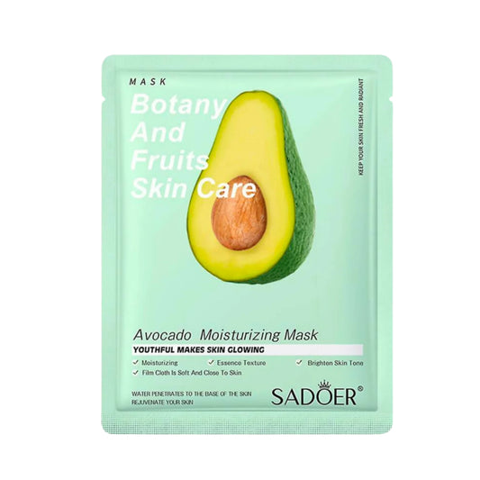 Sadoer | Aloe Vera & Avocado facial mask | Hydrating, Moisturizing & Fine Line Care